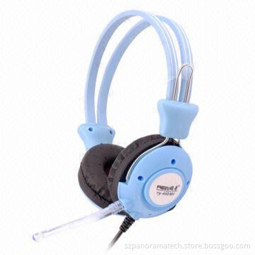 Headset Earphone for Computer/Laptop/Mobile Phones/Overhead Earphone, USB Cable 1.2m, nice Design